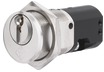 Key-operated switch cylinder Ø 24 mm