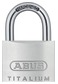 Padlock TITALIUM™ 54TI/40 frontal view