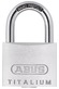 Padlock TITALIUM™ 64TI/40 frontal view