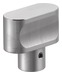 knob shape "O", chromium-platet finish