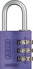 Combination lock 145 violet frontal view