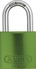 Padlock 72/40 blau green frontal view