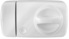 Secvest wireless additional door lock with rotary knob (white) front view