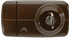 Secvest wireless additional door lock with inner cylinder (brown) front view