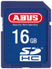 SDHC card 16 GB front view