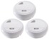 ABUS Smoke Detector, Lithium, set of 3 front view