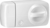 Secvest wireless additional door lock with rotary knob (white) front view