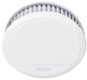 Smoke and heat detector front view