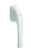 Secvest 2WAY FG 350 E wireless window handle, white front view right