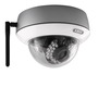 IR HD WLAN Outdoor network dome camera 720p front view right