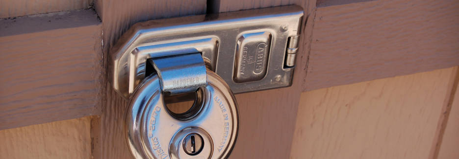 Hasps and padlocks from ABUS