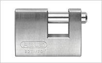 Our new TITALIUM™ Monoblock 82TI/70 is the clever solution for roller shutters and chains. © ABUS